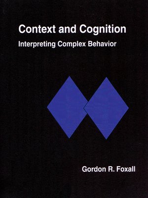 cover image of Context and Cognition